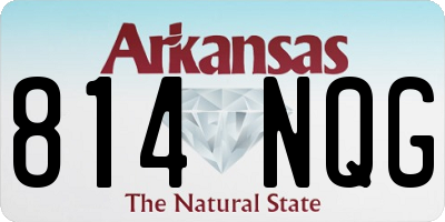 AR license plate 814NQG
