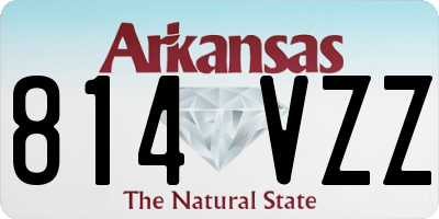 AR license plate 814VZZ