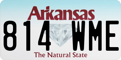 AR license plate 814WME