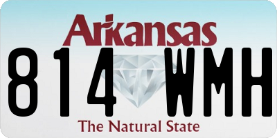 AR license plate 814WMH