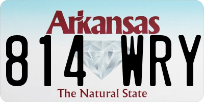 AR license plate 814WRY