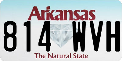 AR license plate 814WVH