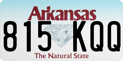 AR license plate 815KQQ