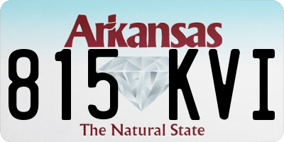AR license plate 815KVI