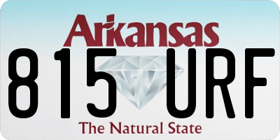 AR license plate 815URF