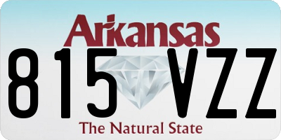 AR license plate 815VZZ