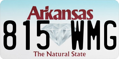 AR license plate 815WMG