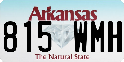 AR license plate 815WMH