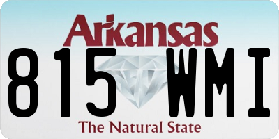 AR license plate 815WMI