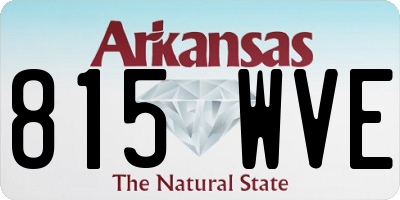 AR license plate 815WVE