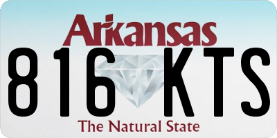 AR license plate 816KTS