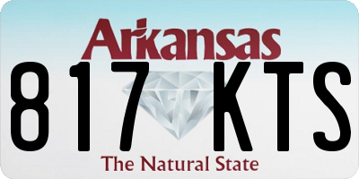 AR license plate 817KTS