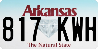 AR license plate 817KWH