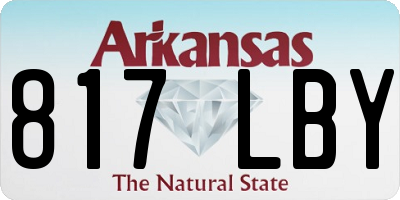 AR license plate 817LBY