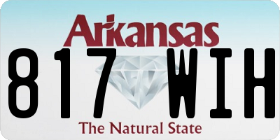 AR license plate 817WIH