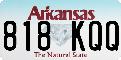 AR license plate 818KQQ