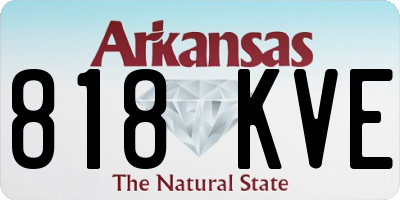 AR license plate 818KVE