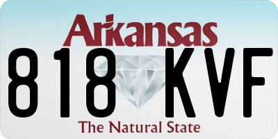 AR license plate 818KVF
