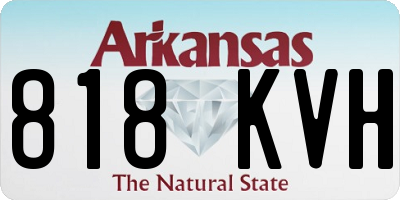 AR license plate 818KVH