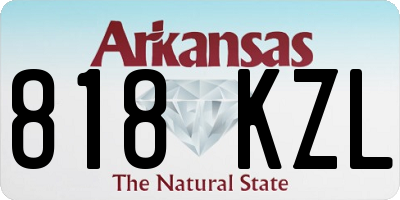 AR license plate 818KZL