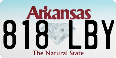 AR license plate 818LBY