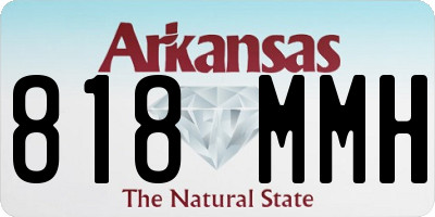 AR license plate 818MMH