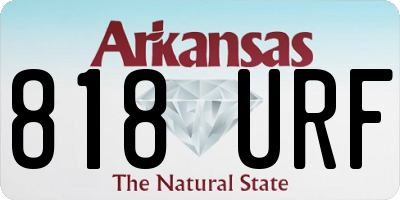 AR license plate 818URF