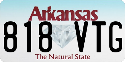 AR license plate 818VTG