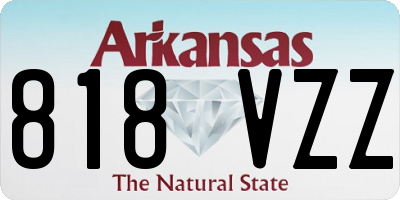 AR license plate 818VZZ