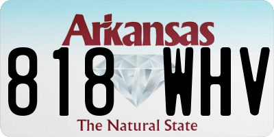 AR license plate 818WHV