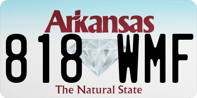 AR license plate 818WMF