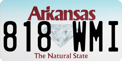 AR license plate 818WMI