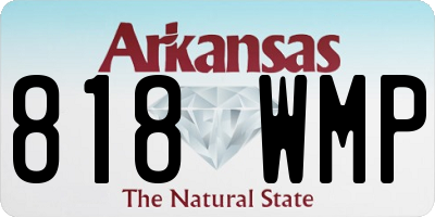 AR license plate 818WMP