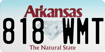 AR license plate 818WMT