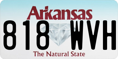 AR license plate 818WVH