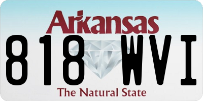 AR license plate 818WVI