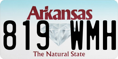 AR license plate 819WMH