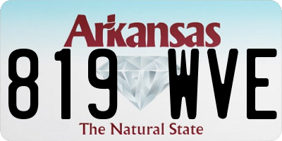 AR license plate 819WVE