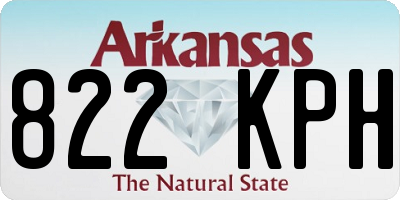 AR license plate 822KPH