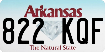 AR license plate 822KQF