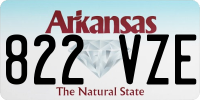 AR license plate 822VZE