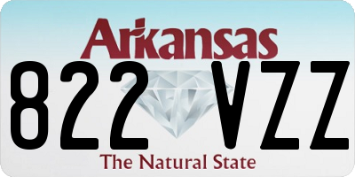 AR license plate 822VZZ