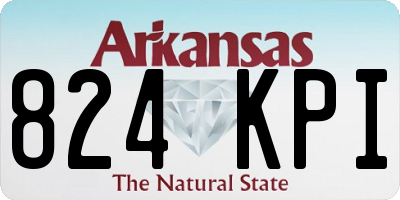 AR license plate 824KPI