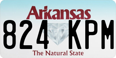 AR license plate 824KPM