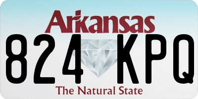 AR license plate 824KPQ