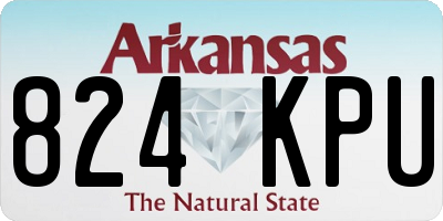 AR license plate 824KPU