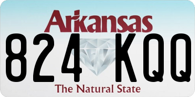 AR license plate 824KQQ