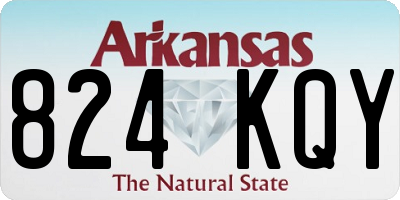 AR license plate 824KQY