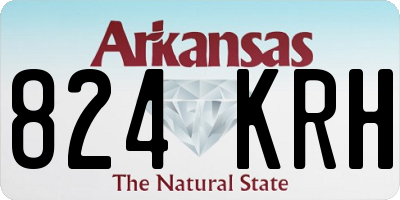 AR license plate 824KRH
