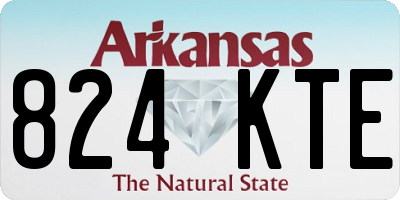 AR license plate 824KTE